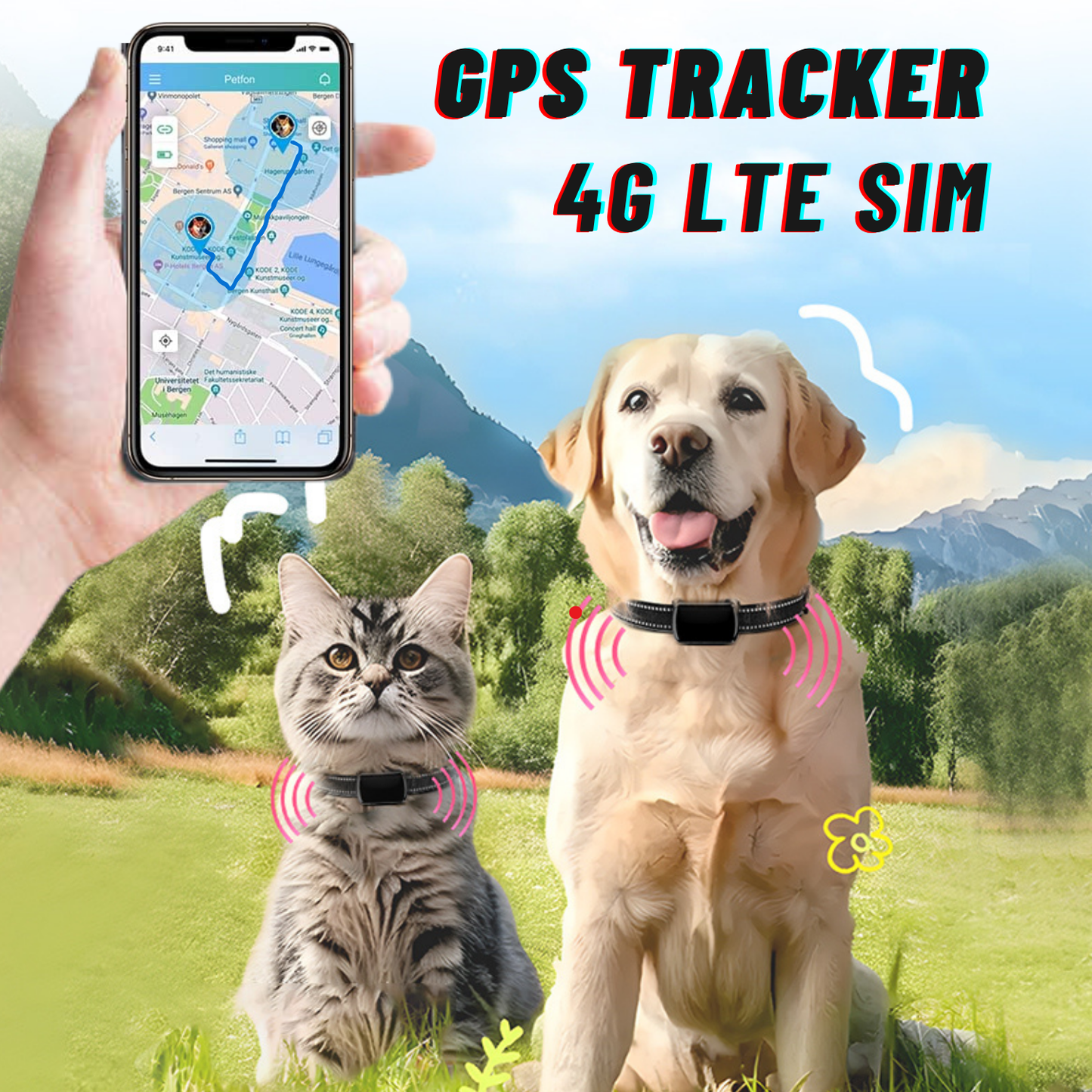 PETTRACTIVE® GPS Tracker